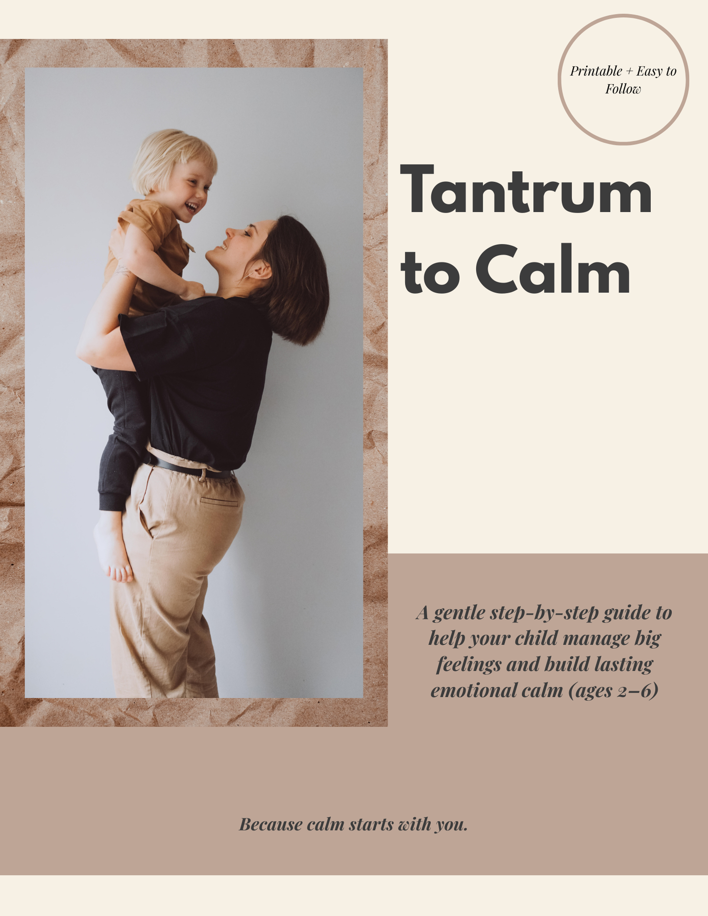 Tantrum to Calm — The Gentle Parenting Guide